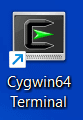 Icône bureau Cygwin