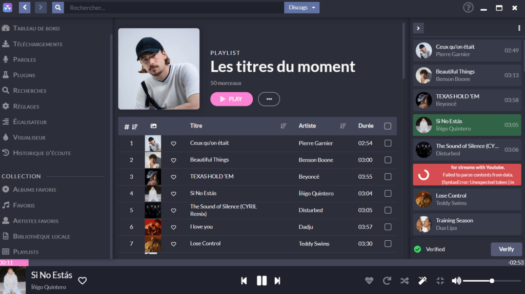 Nuclear, alternative à Spotify